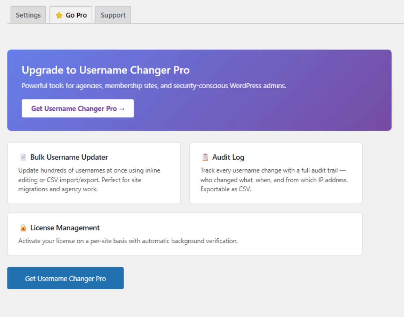 Username Changer PRO features overview